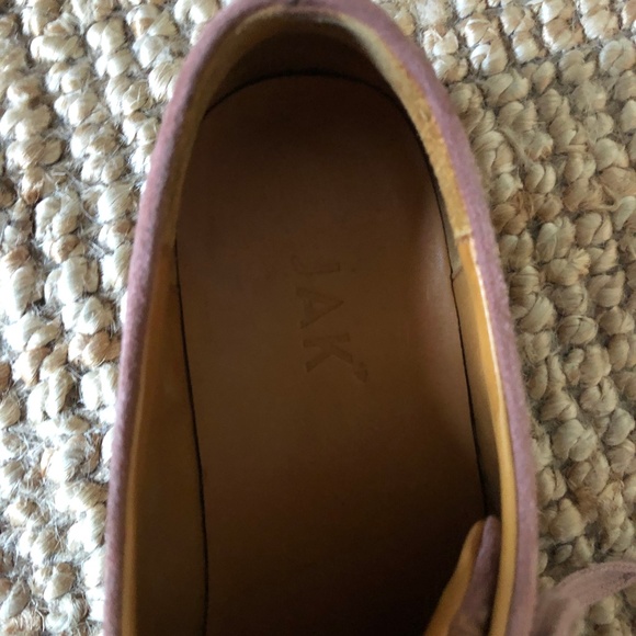 Pink Suede Sneakers - JAK - Picture 3 of 4